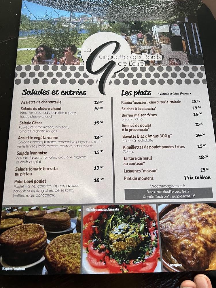 Guinguette des bords de Loire - Menu Image 1